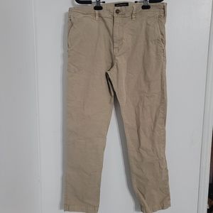 american eagle mens tan pants size 33 slim